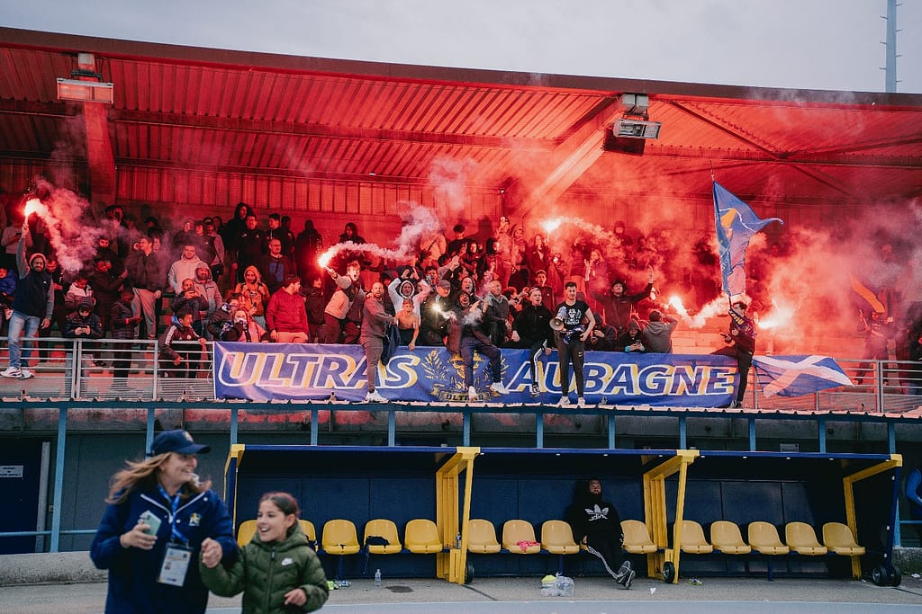 Stade et supporters du SCAAB